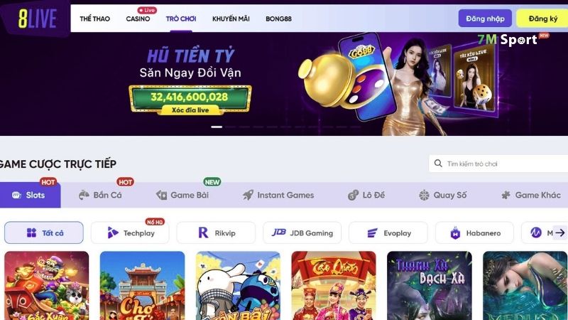 8LIVE đang là cái tên hot 8LIVE đang là cái tên hot