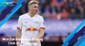 Đội hình dự kiến trước trận Heidenheim vs RB Leipzig